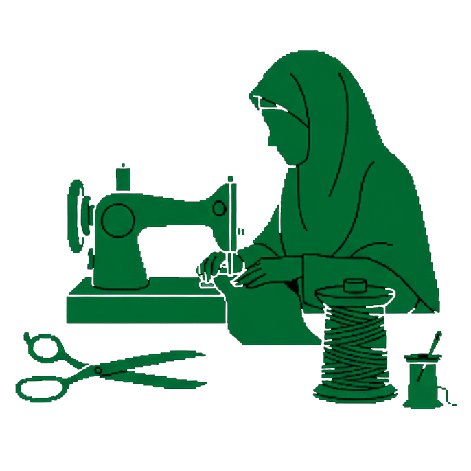 Tata Busana SMPIQu Al-Bahjah Al-Maunah Dumai